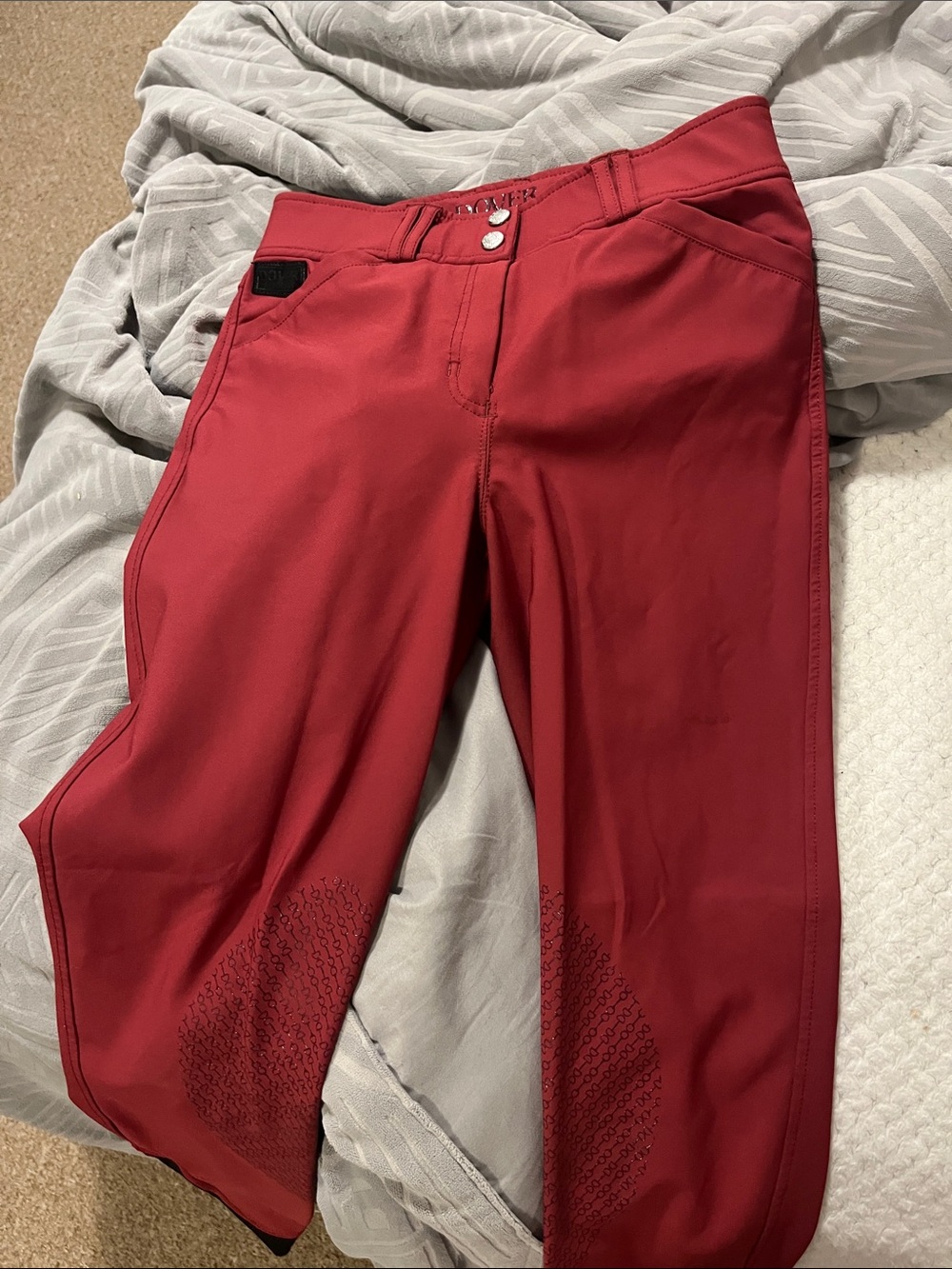 Dover Saddlery Red Dalton breeches